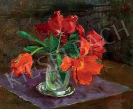  Benkhard, Ágost - Red Tulips 