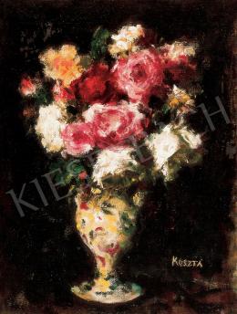  Koszta, József - Flowers in a Vase, 1933 