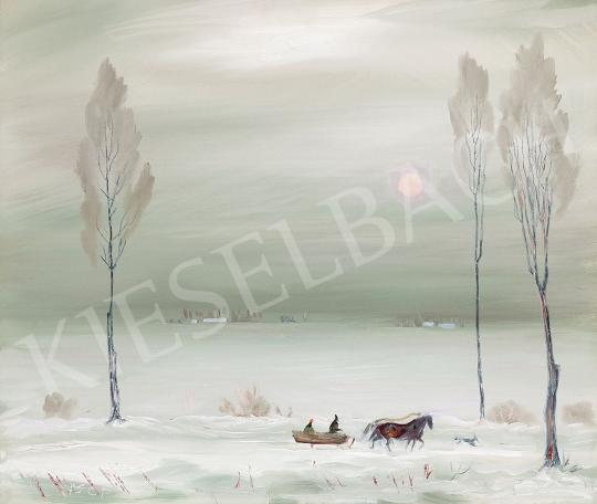  Molnár C., Pál - Winter Landscape | 45th Auction auction / 45 Lot