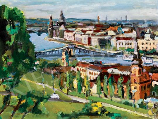 Schéner Mihály - Budapest a Gellérthegyről | 45. Aukció aukció / 61 tétel