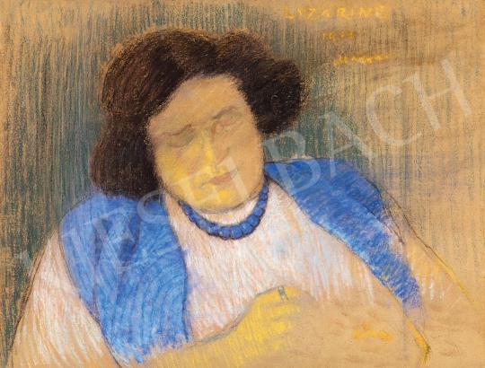 Rippl-Rónai József - A művész felesége (Lazarine) | 45. Aukció aukció / 90 tétel