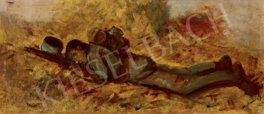  Mednyánszky, László - Lying Soldier, c. 1915 | 45th Auction auction / 93 Lot