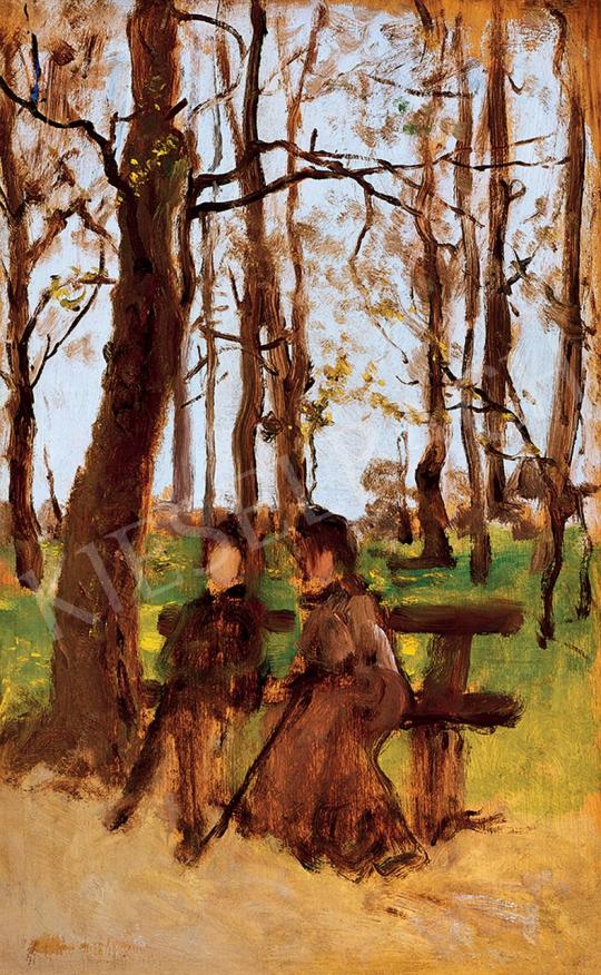 Bruck, Lajos - At Forest Bench | 45th Auction auction / 141 Lot
