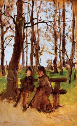 Bruck, Lajos - At Forest Bench 
