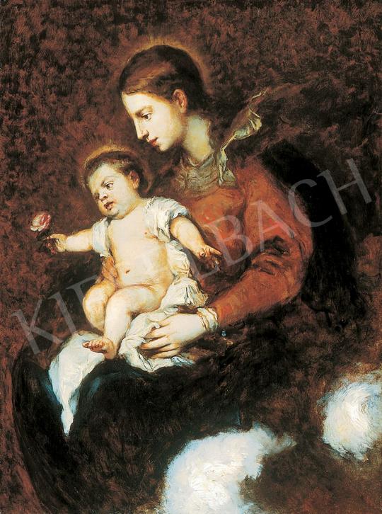  Benczúr, Gyula - Madonna with the Child Jesus, c.1870 | 45th Auction auction / 155 Lot