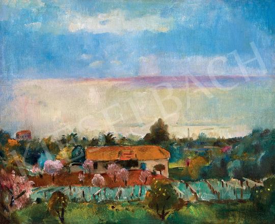  Iványi Grünwald, Béla - San Remo Landscape | 45th Auction auction / 176 Lot