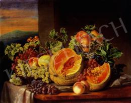 Barabás, Henriette and Barabás, Miklós - Still life of fruits 