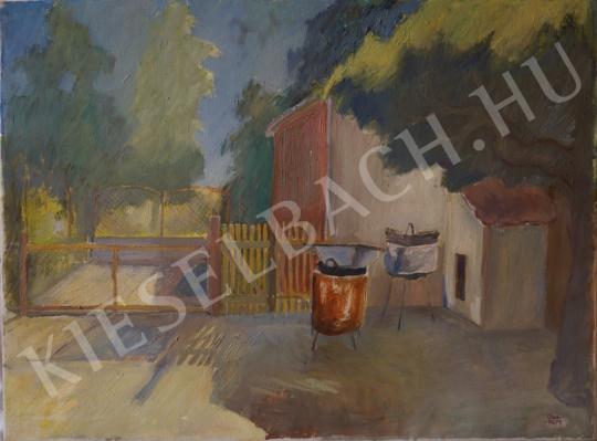 Szentiványi, Károly - Yard painting
