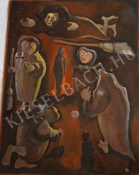 Szentiványi, Károly - Witches painting
