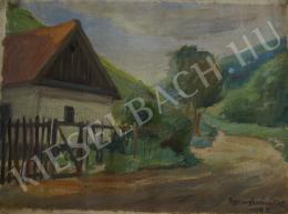 Szentiványi, Károly - House in the village (1959)