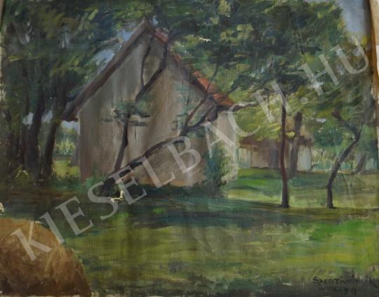 Szentiványi, Károly - Courtyard painting