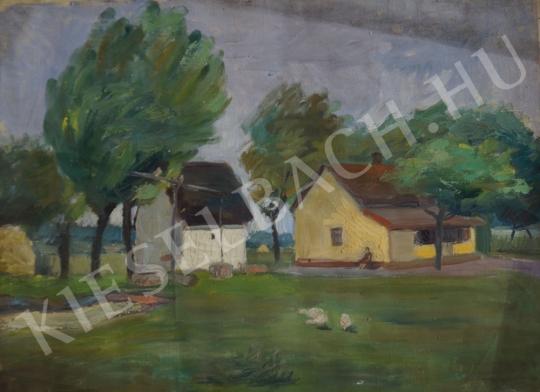 Szentiványi, Károly - Courtyard painting