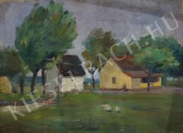 Szentiványi, Károly - Courtyard (circa 1960)