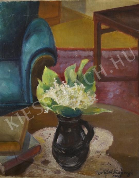 Szentiványi, Károly - Lilies painting