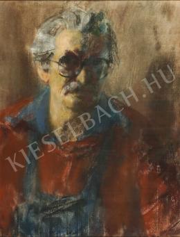 Bíró, Lajos - Selfportrait (beginning of  1990s)