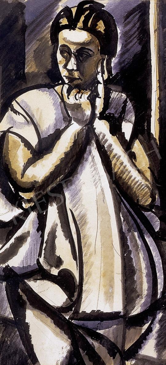 Uitz, Béla - Woman in a white dress | 8th Auction auction / 51 Lot