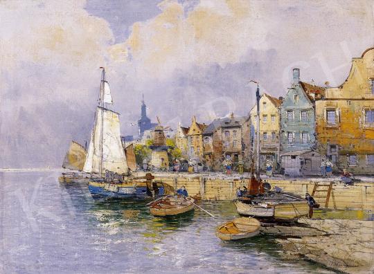 Signed J. Wagner, about 1900 - Dutch port | 8th Auction auction / 57 Lot
