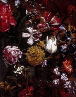 Unknown painter, 17th century - Still life of flowers 