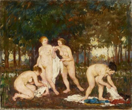 For sale Gaál, Ferenc - Nudes in Open Air 's painting