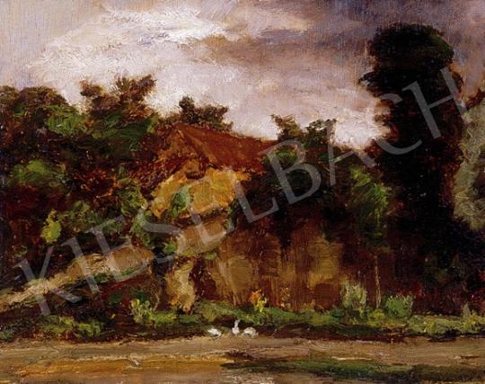 Vass, Elemér - Garden with a house | 8th Auction auction / 89 Lot