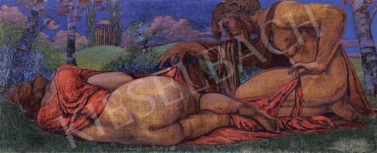 Sassy, Attila - Venus and the satyre | 8th Auction auction / 96 Lot