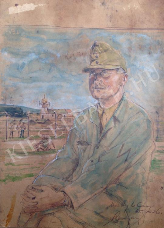 Bényei Zoltán - Merengő katona festménye