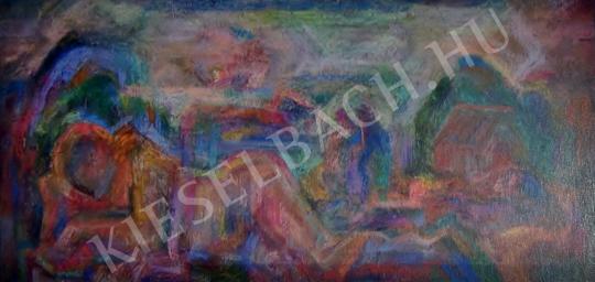 Jaksics, Ferenc - Lake Balaton painting