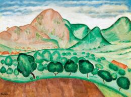 Pap, Géza - Mountains around Budaörs (c. 1925)