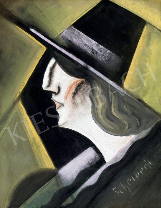  Scheiber, Hugó - Man with Hat | 46th Auction auction / 40 Lot