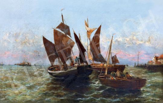 Fischhof, Georg - Sea Scene | 46th Auction auction / 49 Lot