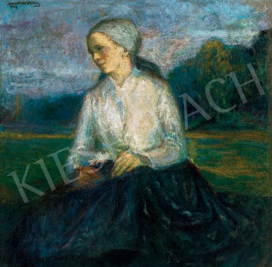  Kernstok, Károly - Young Girl in Land | 46th Auction auction / 83 Lot