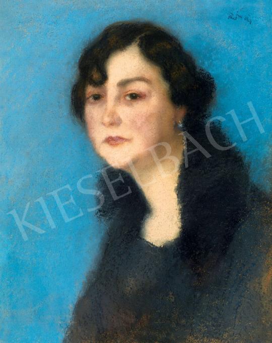 Rippl-Rónai, József - Lady with Fur Collar | 46th Auction auction / 93 Lot