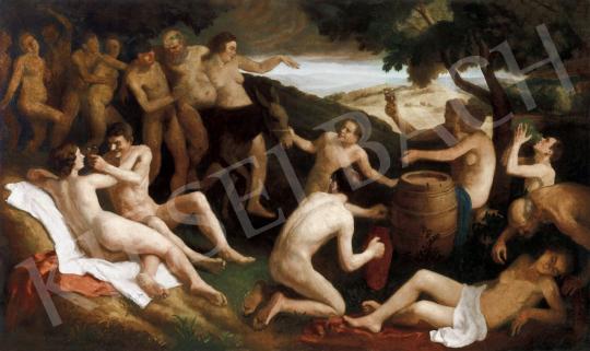 Pándy, Lajos - Wine Feast (Harvest, Bacchanalia) | 46th Auction auction / 132 Lot