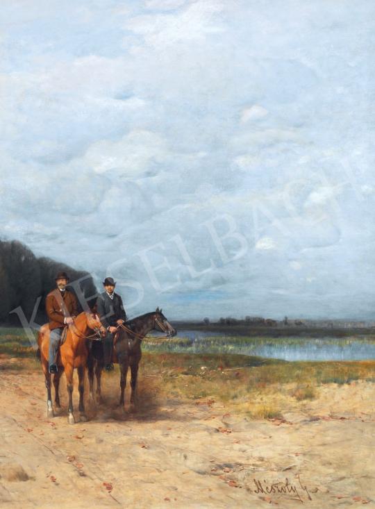 Mészöly, Géza - Horseback riding | 46th Auction auction / 188 Lot