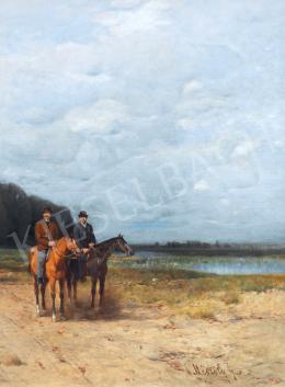 Mészöly, Géza - Horseback riding 