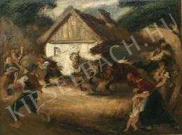  Chiovini Ferenc - Tűz a faluban 