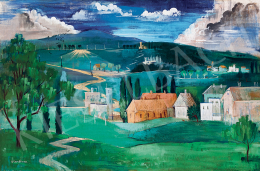  Czene, Béla jr. - Italian Landscape (1935)