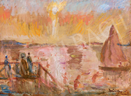  Iványi Grünwald, Béla - Sailing Boat on Lake Balaton (1937)