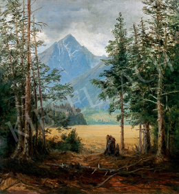 Telepy, Károly - Landscape in the Tatras (Koscielec) 