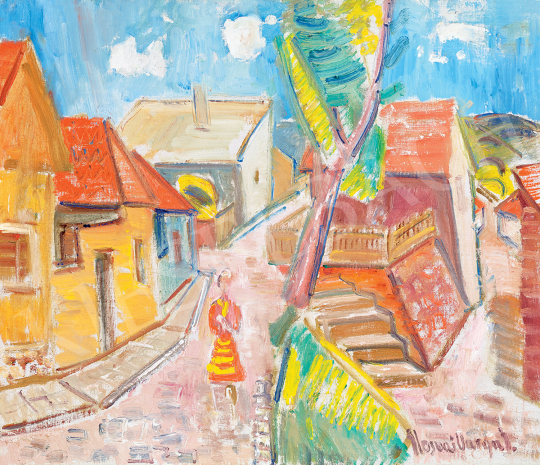  Ilosvai Varga, István - Street in Szentendre | 47th Autumn Sale auction / 82 Lot