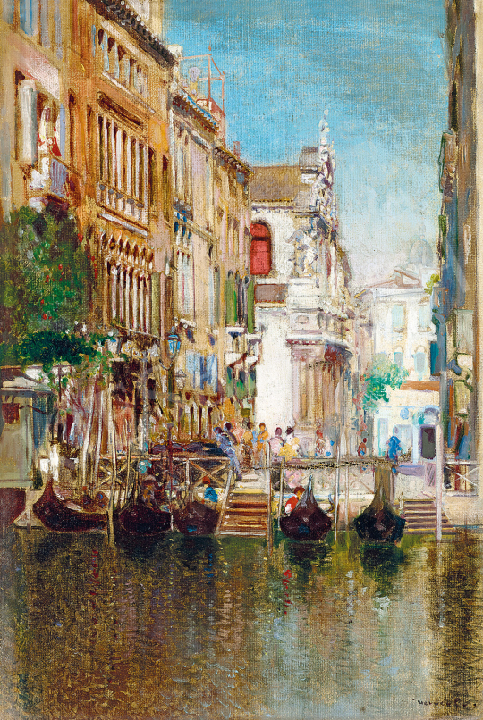 Herrer, Cézár - Venice Scene | 47th Autumn Sale auction / 86 Lot