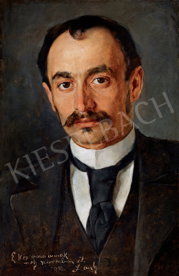  László, Fülöp - Editor of a Provincial Periodical (Portrait of dr. Pál Grünbaum-Galambos) 