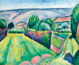  Czigány, Dezső - Mediterranean Landscape 