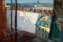 Török, Jenő - View of Paris from the Studio Window 