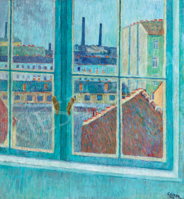  Czimra, Gyula - View from the Studio 