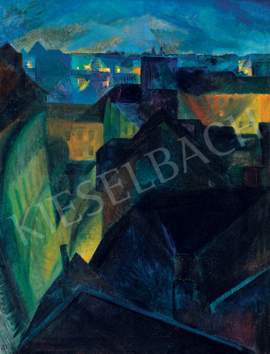  Szobotka, Imre - City Lights by Night | 47th Autumn Sale auction / 113 Lot