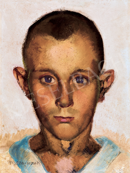 Aba-Novák, Vilmos - Boy with Blue Eyes | 47th Autumn Sale auction / 121 Lot