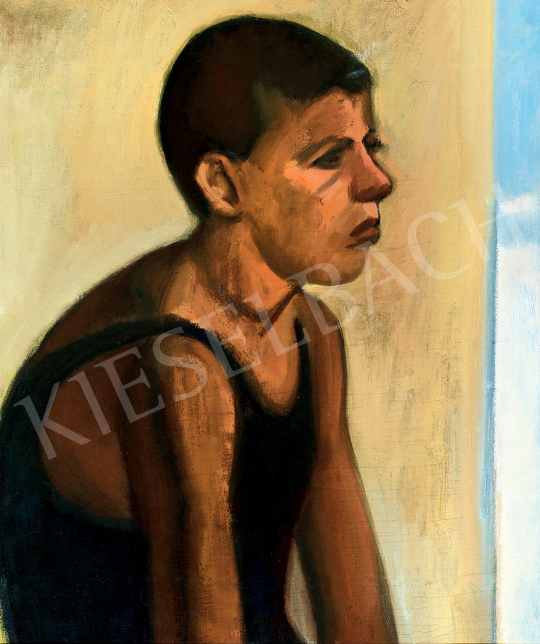  Czigány, Dezső - Portrait of a Boy | 47th Autumn Sale auction / 122 Lot