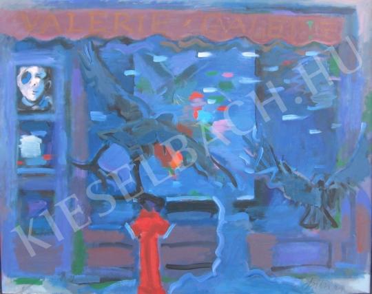 Szilvásy Nándor - In Memoriam Yves Klein Valerie Galerie II festménye