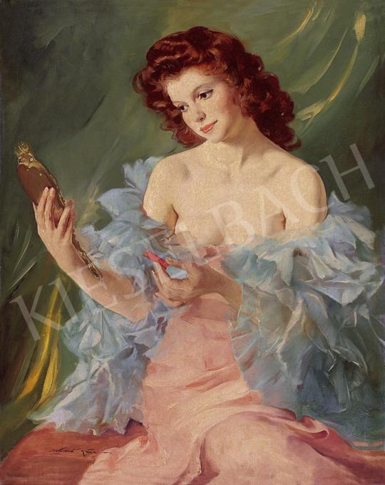  Szánthó, Mária - Woman in front of the mirror | 8th Auction auction / 179 Lot